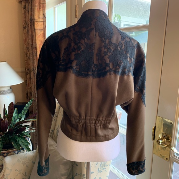 Philippe Forrestier Wool Lace Jacket Sz 2 - Picture 3 of 6